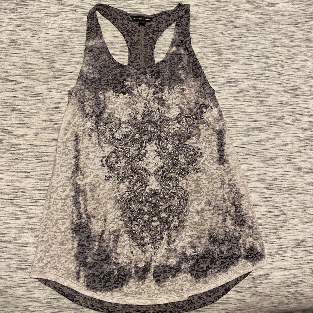 Embellished tank top